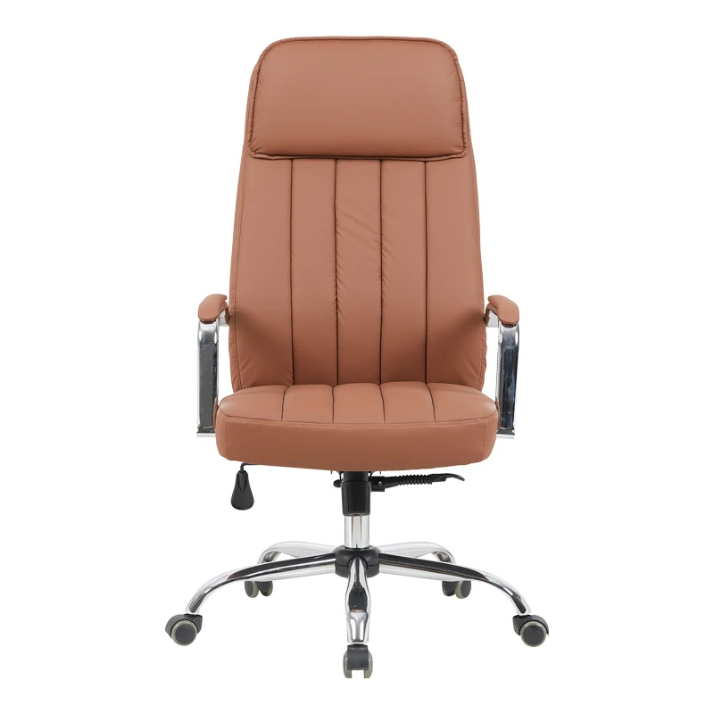 Καρέκλα γραφείου διευθυντή Morales pakoworld pu καφέ 60x70x118-124εκ