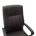 Manager office chair Roby pakoworld with PU in black colour