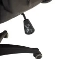 Manager office chair Roby pakoworld with PU in black colour