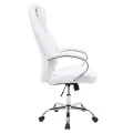 Sonar pakoworld manager office chair with PU in white colour