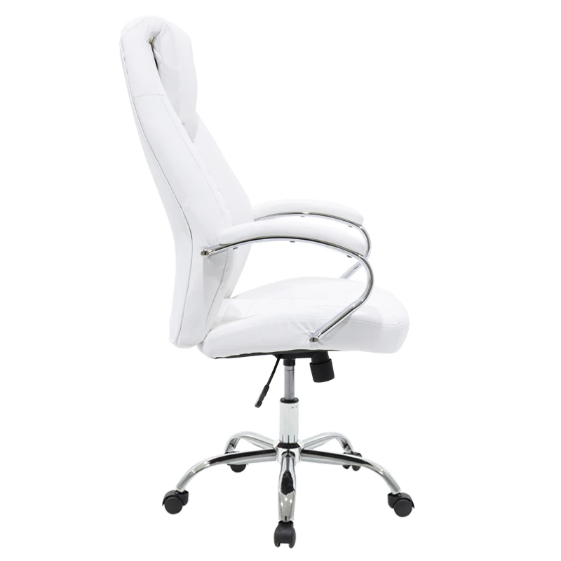 Sonar pakoworld manager office chair with PU in white colour