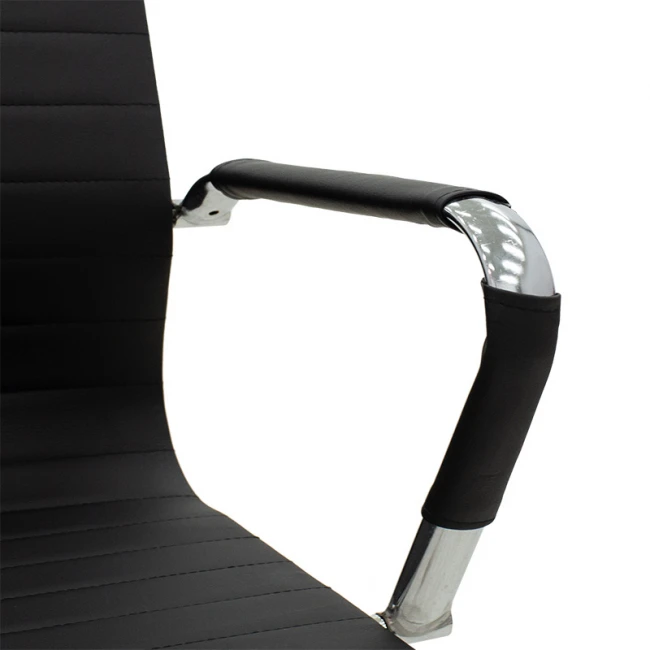 Manager office chair Valter pakoworld black pu 55.5x58x108cm