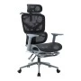 Vigo pakoworld grey executive office chair, mesh black 52x70x118-124cm
