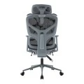 Vigo pakoworld grey executive office chair, mesh black 52x70x118-124cm