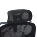 Vigo pakoworld grey executive office chair, mesh black 52x70x118-124cm