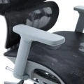 Vigo pakoworld grey executive office chair, mesh black 52x70x118-124cm