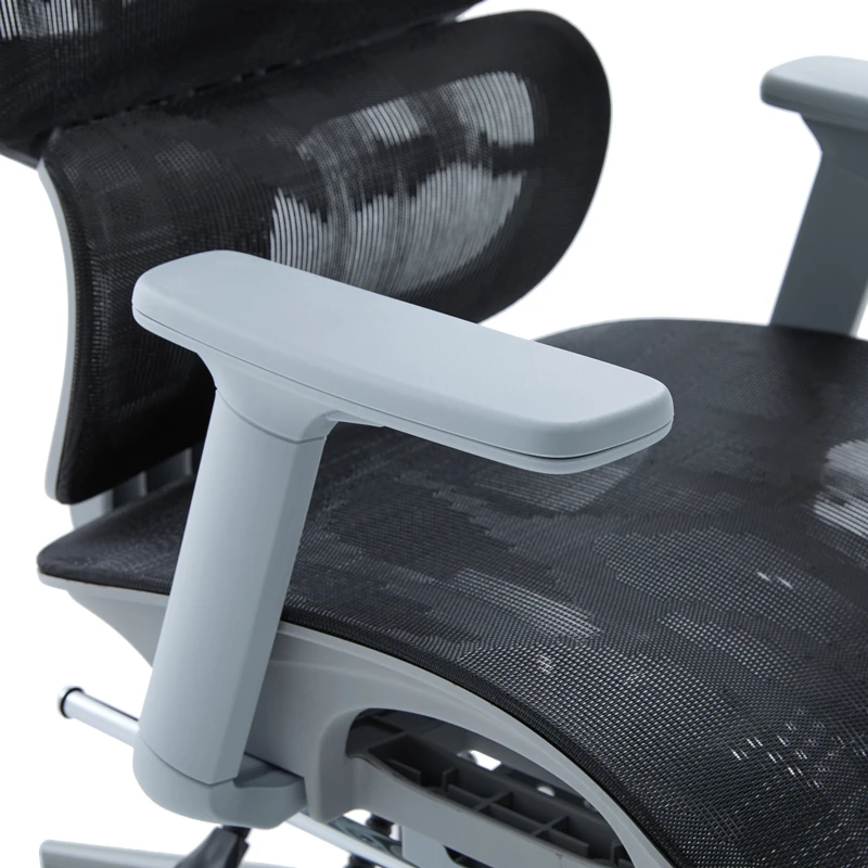 Vigo pakoworld grey executive office chair, mesh black 52x70x118-124cm