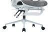 Καρέκλα γραφείου διευθυντη Vigo pakoworld λευκό- mesh γκρι 52x70x118-124εκ