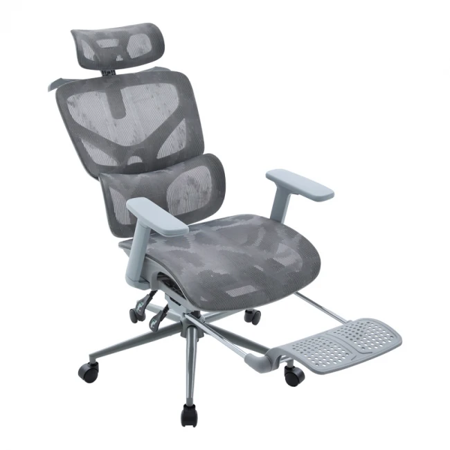 Vigo pakoworld mesh executive office chair, grey color, 52x70x118-124cm