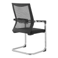 Visitor office chair Chromatic pakoworld black mesh with metal 54x53x97cm