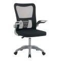 Καρέκλα γραφείου εργασίας Annalise pakoworld μαύρο mesh 57x53x100εκ