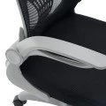 Καρέκλα γραφείου εργασίας Annalise pakoworld μαύρο mesh 57x53x100εκ