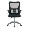 Καρέκλα γραφείου εργασίας Annalise pakoworld μαύρο mesh 57x53x100εκ