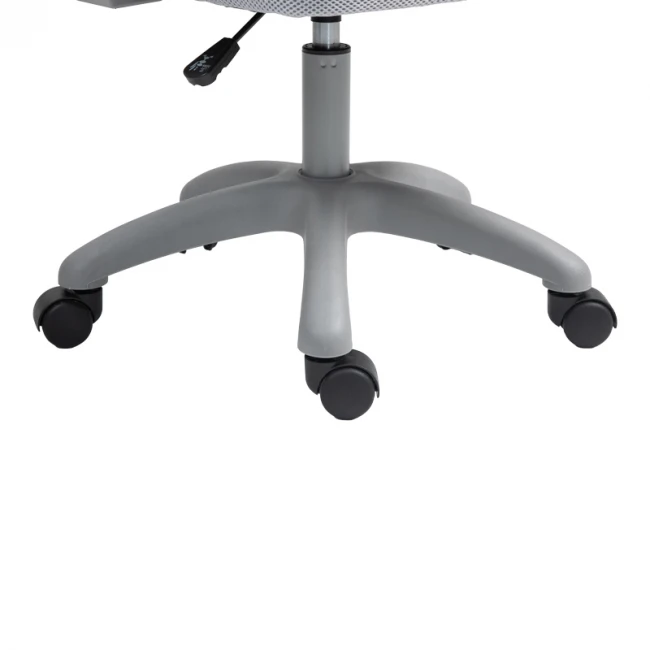 Work chair manager Annalise pakoworld mesh grey 57χ53χ100cm