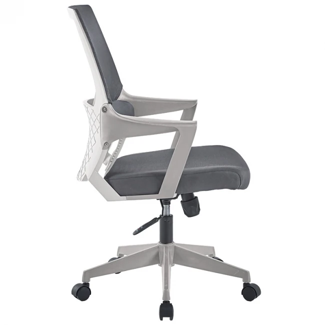 Office chair Fragrant pakoworld with fabric mesh in grey colour