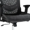 Work chair manager Mergi pakoworld black mesh 62x63x120cm