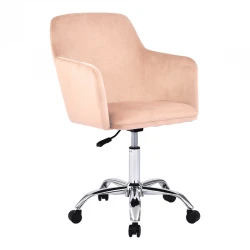 Office chair Xever pakoworld pink velvet