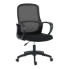 Office chair Zuena pakoworld in black color