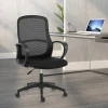 Office chair Zuena pakoworld in black color