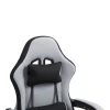 Gaming office chair Gline pakoworld black-gray fabric black pp 60x59x118cm