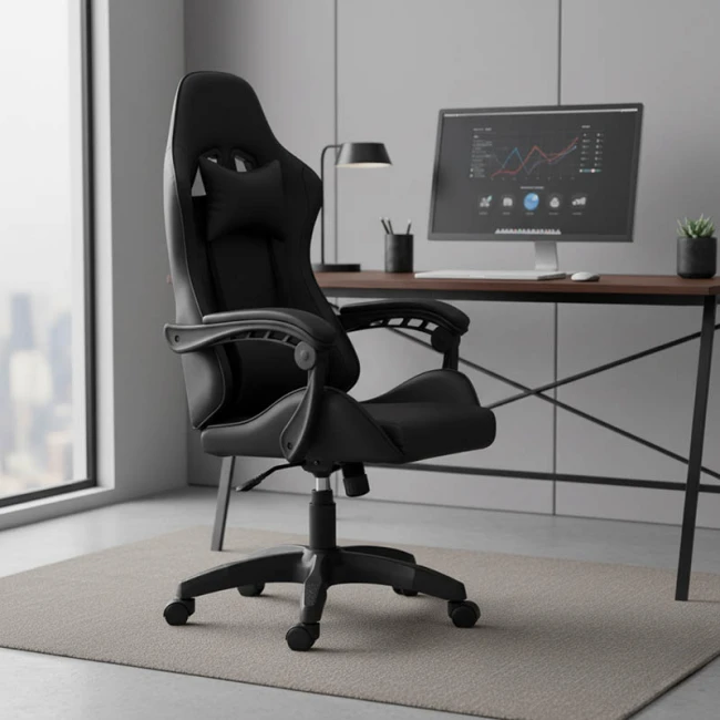 Office Gaming chair William pakoworld PU black