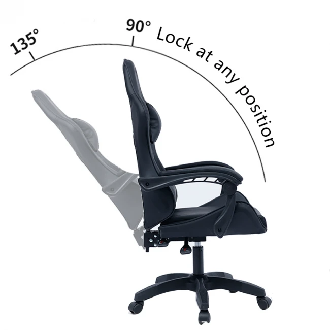 Office Gaming chair William pakoworld PU black