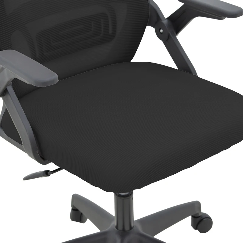 Καρέκλα γραφείου Peja pakoworld mesh ύφασμα μαύρο 58x60x107-117εκ