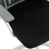 Plymot pakoworld office chair white-mesh black 48x58x112-122cm