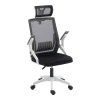 Plymot pakoworld office chair white-mesh black 48x58x112-122cm