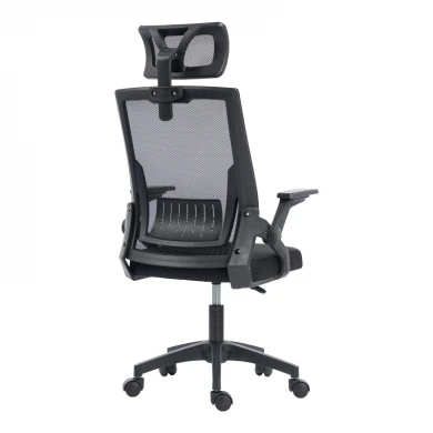 Plymot pakoworld mesh office chair, black color, 48x58x112-122cm