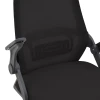 Καρέκλα γραφείου Reji pakoworld mesh ύφασμα μαύρο 58x60x89-99εκ