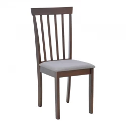 Καρέκλα Houston pakoworld rubberwood σε καρυδί απόχρωση 40x49x94εκ Καρέκλα Houston pakoworld rubberwood σε καρυδί απόχρωση 40x49x94εκ