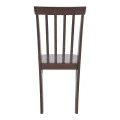Houston chair pakoworld in walnut shade 40x49x94cm
