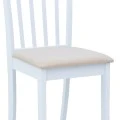 Καρέκλα Houston pakoworld σε λευκή απόχρωση 40x49x94εκ