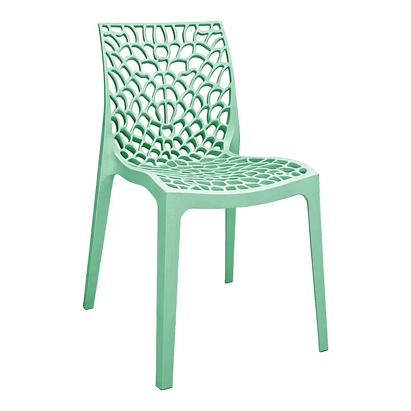 Chair Hush pakoworld stacakble mint PP 41x53x80.5cm