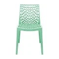 Chair Hush pakoworld stacakble mint PP 41x53x80.5cm
