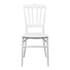 Napoleon chair pakoworld pp white 38.5x46.5x89cm