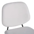 Chair hair Pietro I pakoworld beige fabric-black metal leg 45x55x82.5cm