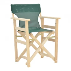 Director's armchair frame Kompa pakoworld solid beech wood inpainted wood color 56.5x54x88cm