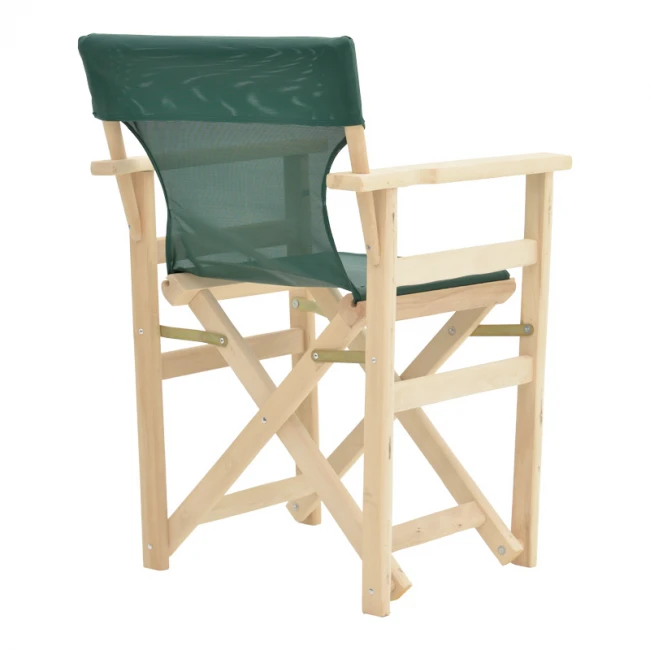 Director's armchair frame Kompa pakoworld solid beech wood inpainted wood color 56.5x54x88cm