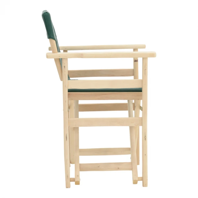 Director's armchair frame Kompa pakoworld solid beech wood inpainted wood color 56.5x54x88cm