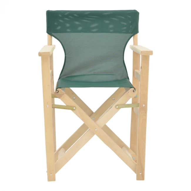 Director's armchair frame Kompa pakoworld solid beech wood inpainted wood color 56.5x54x88cm