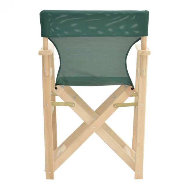 Director's armchair frame Kompa pakoworld solid beech wood inpainted wood color 56.5x54x88cm