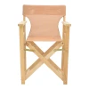 Director's armchair frame Kompa pakoworld solid beech wood inpainted wood color 56.5x54x88cm