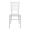 Καρέκλα Tiffany Ι pakoworld pp σε λευκή απόχρωση 38.5x46.5x87εκ