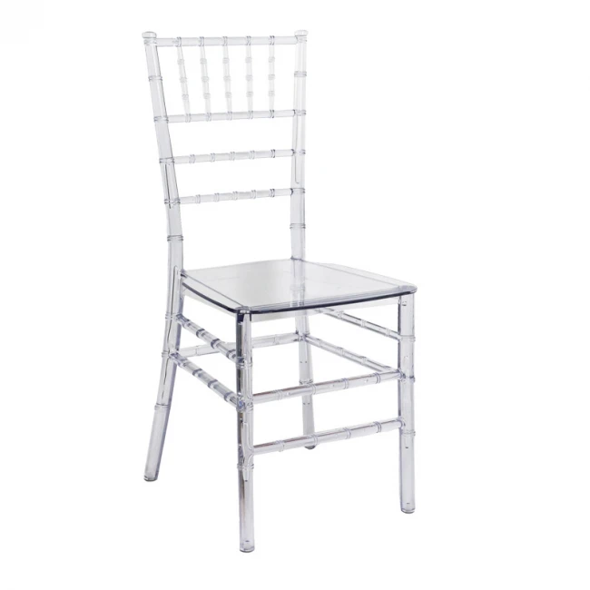 Καρέκλα Tiffany pakoworld διάφανο pc 38x38.5x88εκ