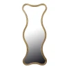 Καθρέπτης Boulen Inart μέταλλο σε χρυσή απόχρωση 51x2x126εκ