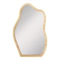 Καθρέπτης Evanthia pakoworld MDF σε φυσική απόχρωση 36x1.2x56 εκ