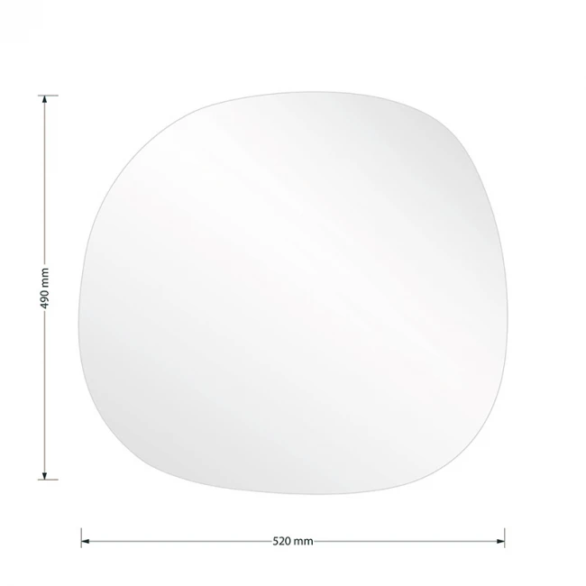 Καθρέπτης Frameless 1 pakoworld 49x1.2x52εκ