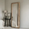 Ledalo pakoworld wood mirror in natural shade 45x4.5x130cm
